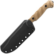 Toor Valor MK1 Fixed Blade Knife / Omaha — CPM Cru-Wear / Brown [TR64273] — product view 2