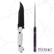 Toor Valor MK1 Fixed Blade Knife / Patriot — CPM Cru-Wear [TR64274] — product view 3