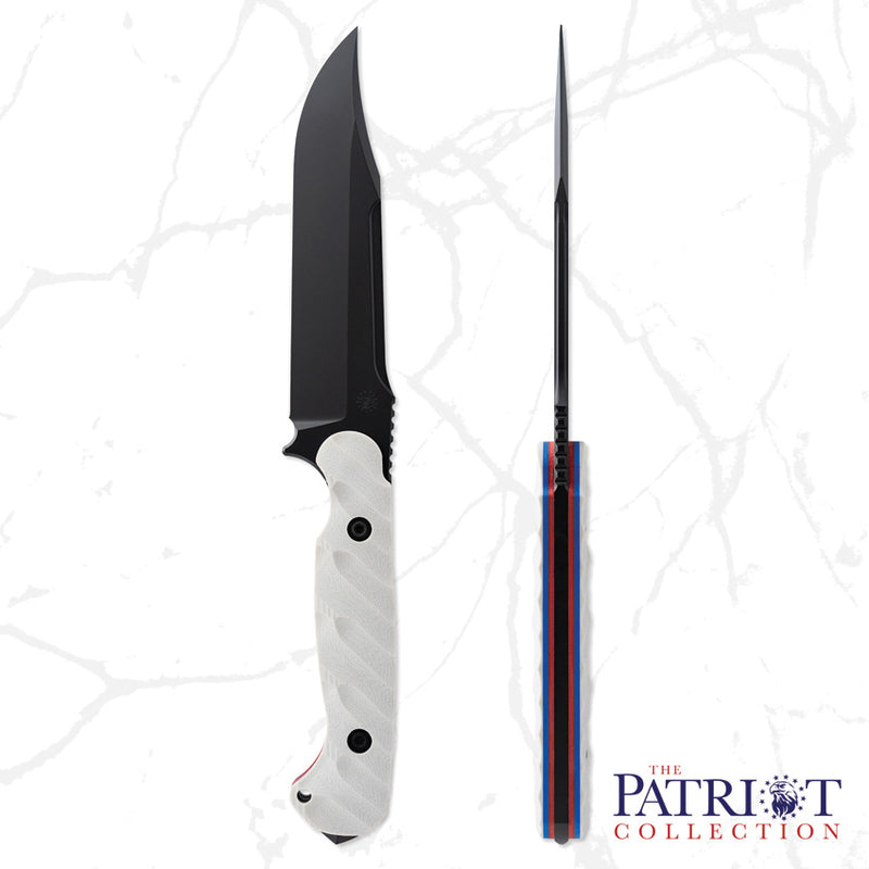 Toor Valor MK1 Fixed Blade Knife / Patriot — CPM Cru-Wear [TR64274] — product view 5