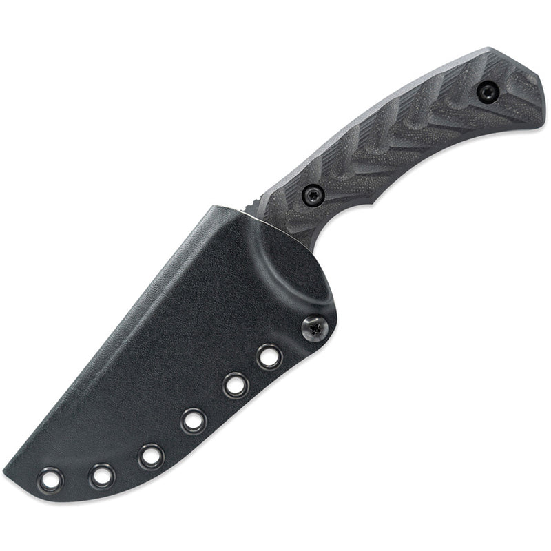 Toor Mullet S Fixed Blade Knife / Gray — CPM-M4 / Black [TR64276] — product view 3