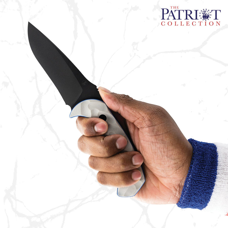 Toor Mullet Fixed Blade Knife / Patriot — CPM-M4 [TR64277] — product view 4