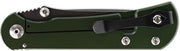 Toor Campfire Merchant Frame Lock Folding Knife — CPM S35VN / Green [TR64281] — product view 2