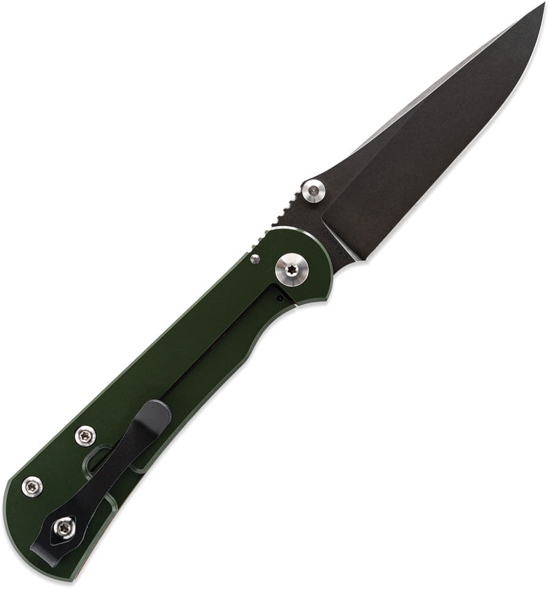 Toor Campfire Merchant Frame Lock Folding Knife — CPM S35VN / Green [TR64281] — product view 3