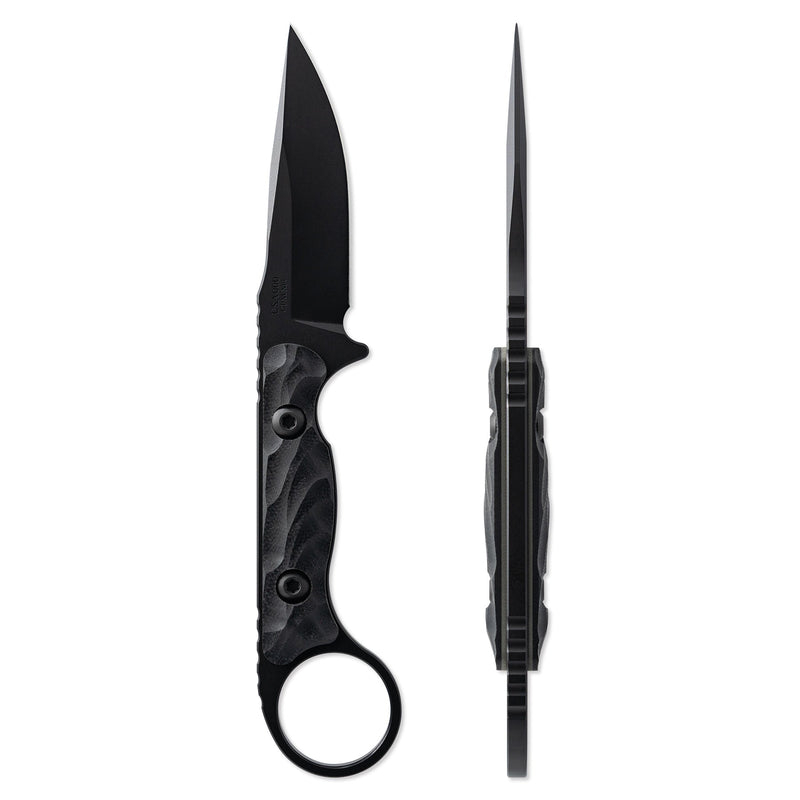 Toor Jank Shank S Fixed Blade Knife / Socom — CPM-M4 / Black [TR64287] — product view 5
