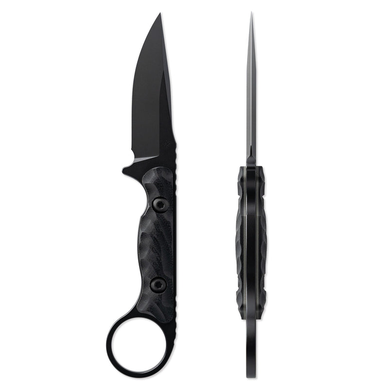 Toor Jank Shank S Fixed Blade Knife / Socom — CPM-M4 / Black [TR64287] — product view 6