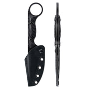 Toor Jank Shank S Fixed Blade Knife / Socom — CPM-M4 / Black [TR64287] — product view 7