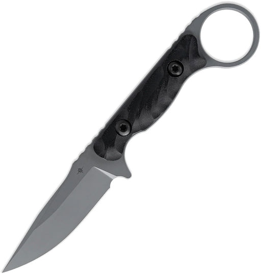 Toor Jank Shank S Fixed Blade Knife / Gray — CPM-M4 / Black [TR64288] — product view 1