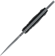 Toor Jank Shank S Fixed Blade Knife / Gray — CPM-M4 / Black [TR64288] — product view 4