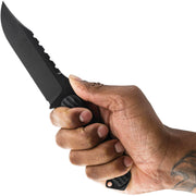 Toor Crewman Fixed Blade Knife / Black — CPM Cru-Wear [TR64289] — product view 4