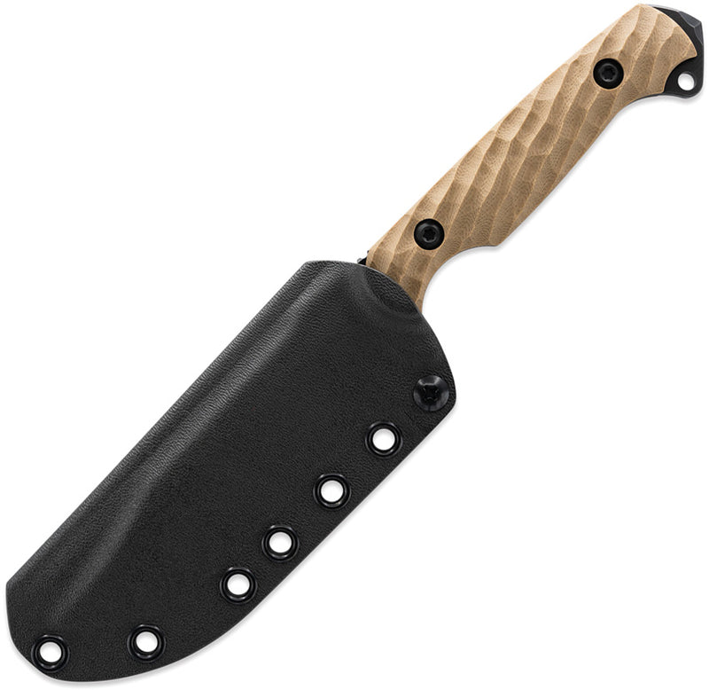Toor Crewman Fixed Blade Knife / Tan — CPM Cru-Wear / Brown [TR64290] — product view 2