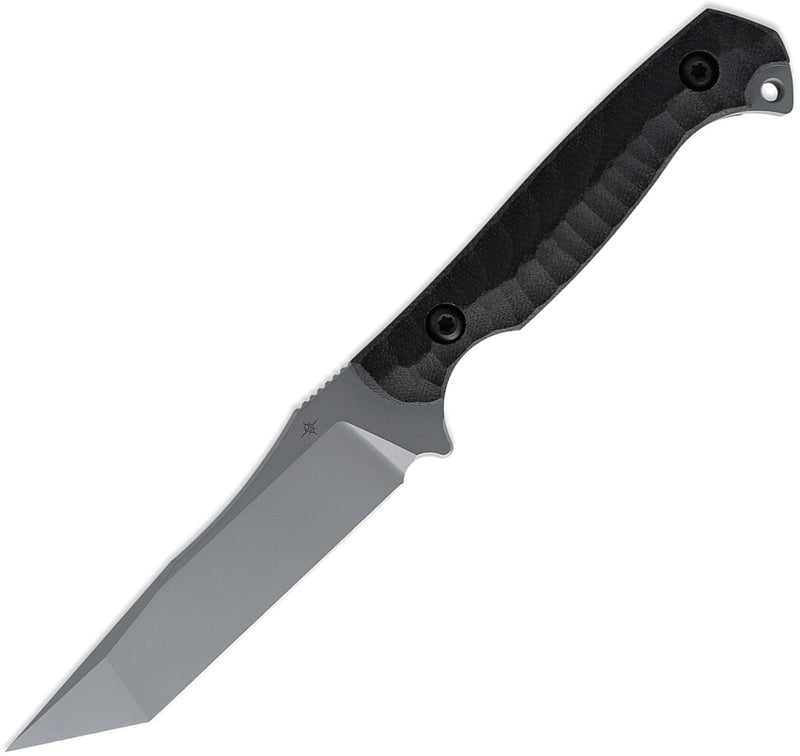 Toor Krypteia T Fixed Blade Knife / Gray — CPM-M4 / Black [TR64293] — product view 1