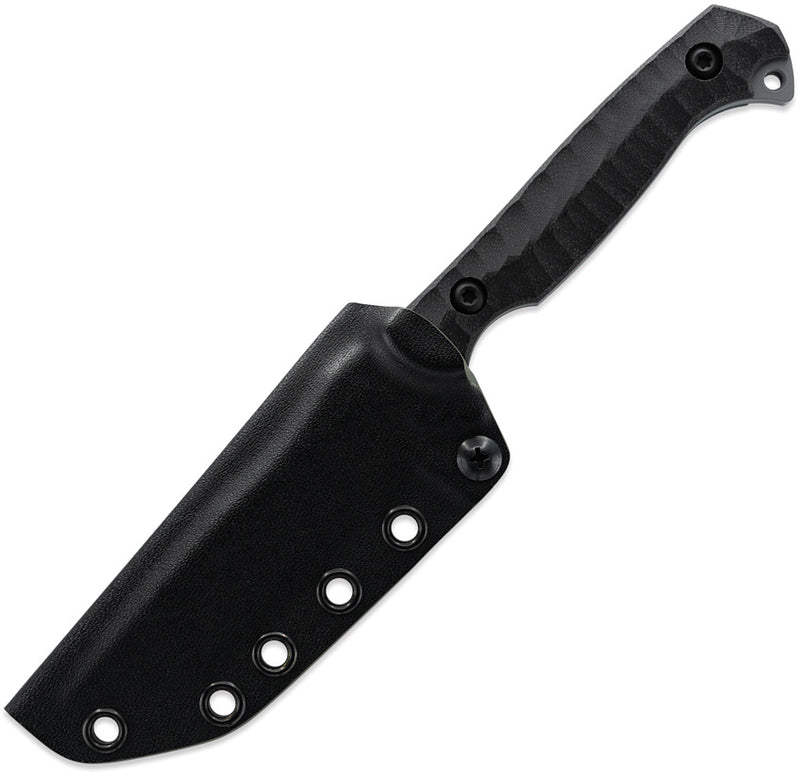 Toor Krypteia T Fixed Blade Knife / Gray — CPM-M4 / Black [TR64293] — product view 2