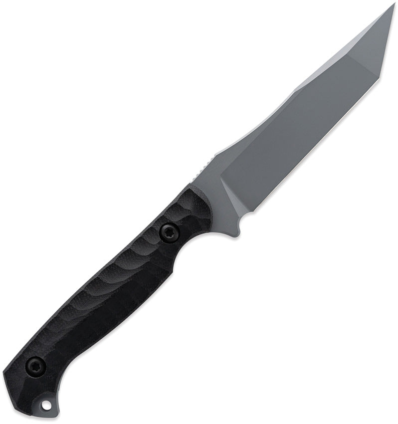 Toor Krypteia T Fixed Blade Knife / Gray — CPM-M4 / Black [TR64293] — product view 3
