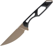 Toor Willow Fixed Blade Knife / Canyon Drab — CPM-154 / Black [TR64295] — product view 1