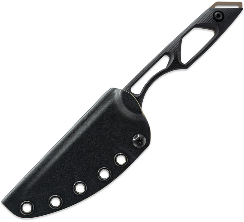 Toor Willow Fixed Blade Knife / Canyon Drab — CPM-154 / Black [TR64295] — product view 2