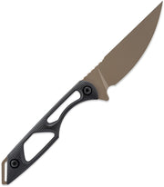 Toor Willow Fixed Blade Knife / Canyon Drab — CPM-154 / Black [TR64295] — product view 3
