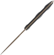 Toor Willow Fixed Blade Knife / Canyon Drab — CPM-154 / Black [TR64295] — product view 5