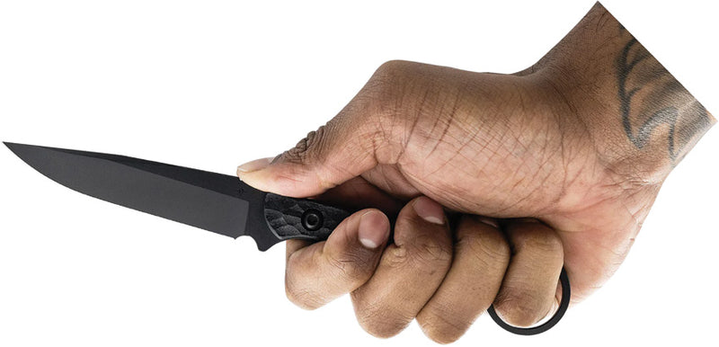 Toor Serpent S Fixed Blade Knife / Socom — CPM-M4 / Black [TR64296] — product view 3