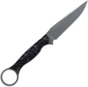 Toor Serpent S Fixed Blade Knife / Gray — CPM-M4 / Black [TR64297] — product view 2