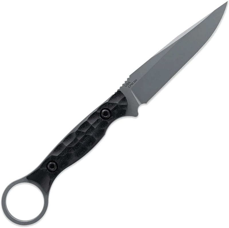 Toor Serpent S Fixed Blade Knife / Gray — CPM-M4 / Black [TR64297] — product view 2