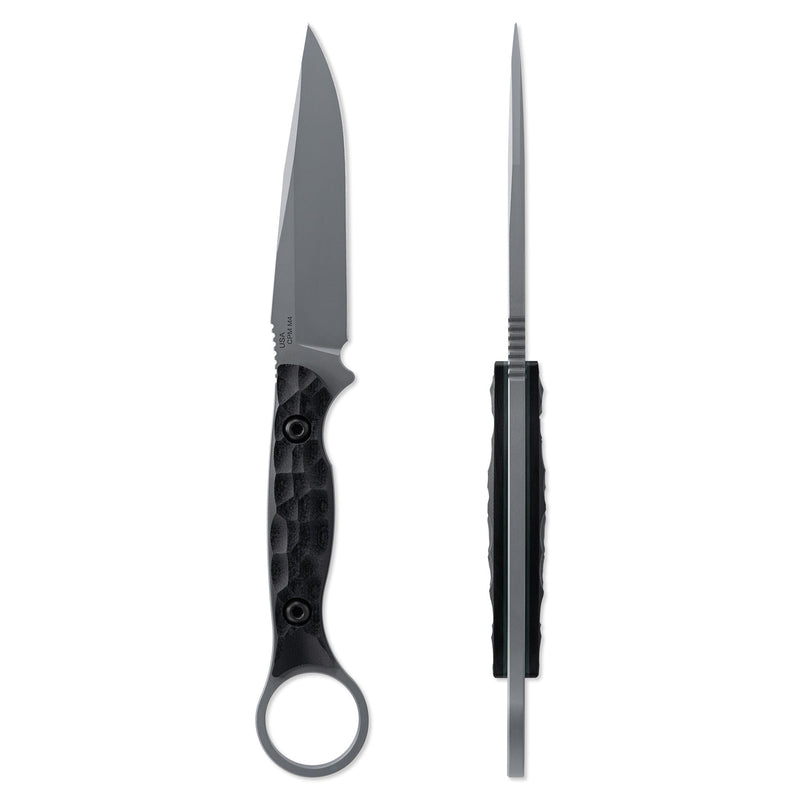 Toor Serpent S Fixed Blade Knife / Gray — CPM-M4 / Black [TR64297] — product view 5