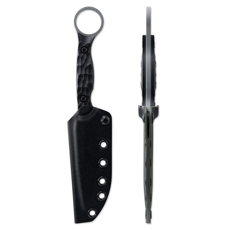 Toor Serpent S Fixed Blade Knife / Gray — CPM-M4 / Black [TR64297] — product view 7