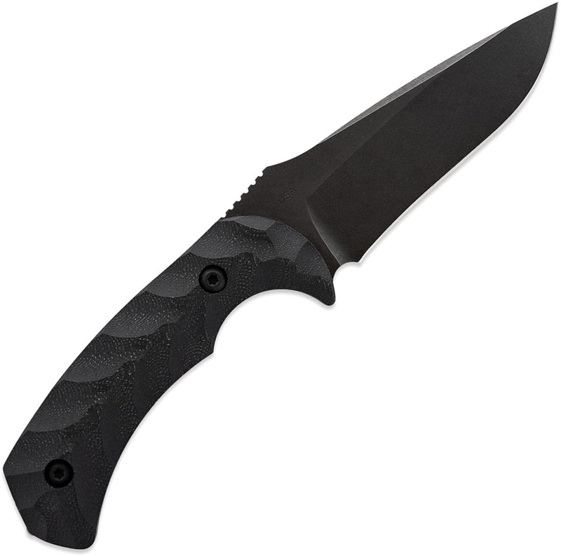 Toor Mullet Fixed Blade Knife / Carbon — CPM-154 [TR85372] — product view 3