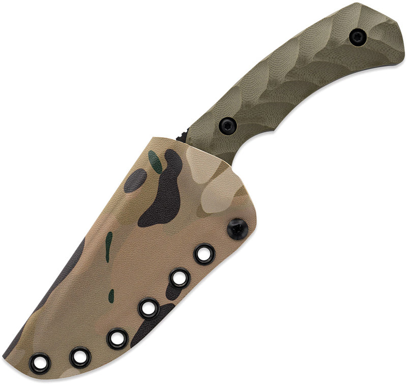 Toor Mullet Fixed Blade Knife / Covert — CPM-154 [TR85373] — product view 2
