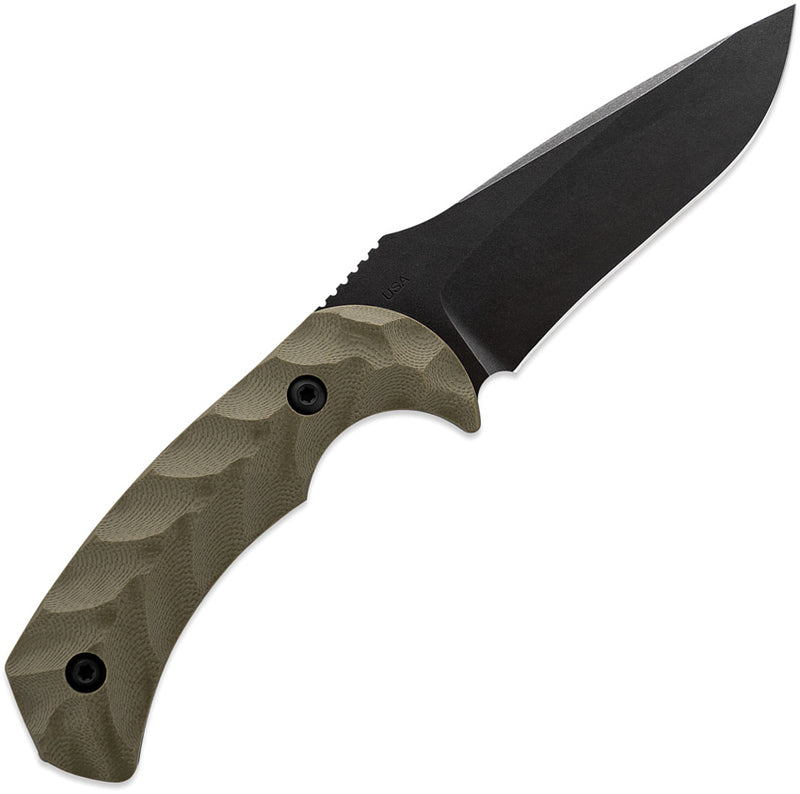 Toor Mullet Fixed Blade Knife / Covert — CPM-154 [TR85373] — product view 3