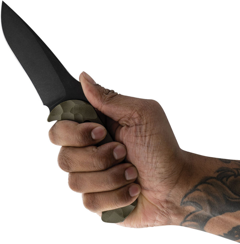 Toor Mullet Fixed Blade Knife / Covert — CPM-154 [TR85373] — product view 4