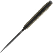 Toor Mullet Fixed Blade Knife / Covert — CPM-154 [TR85373] — product view 5