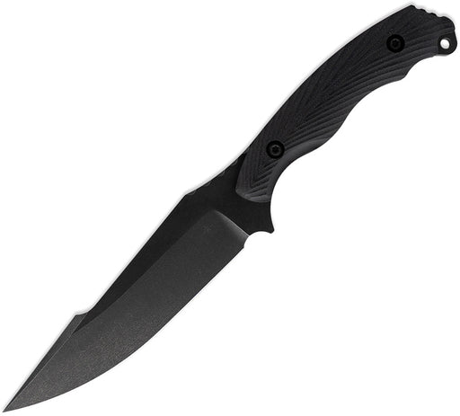 Toor Raven Fixed Blade Knife / Carbon — CPM-3V / Black [TR85374] — product view 1