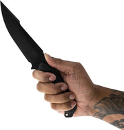 Toor Raven Fixed Blade Knife / Carbon — CPM-3V / Black [TR85374] — product view 4