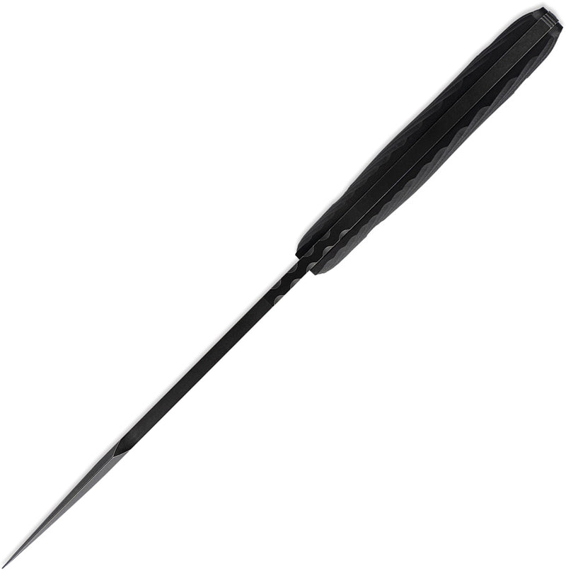 Toor Raven Fixed Blade Knife / Carbon — CPM-3V / Black [TR85374] — product view 5