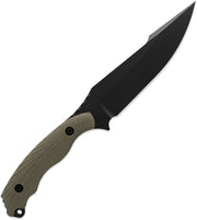 Toor Raven Fixed Blade Knife / Covert — CPM-3V [TR85375] — product view 3