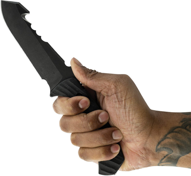 Toor Egress Fixed Blade Knife / Carbon — CPM S35VN / Black [TR85393] — product view 4