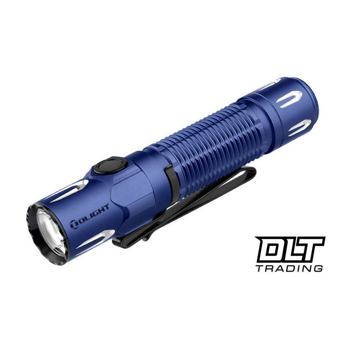 Olight Warrior 3S Regal blue High Beam Tactical Flashlight (DLT Trading Limited)