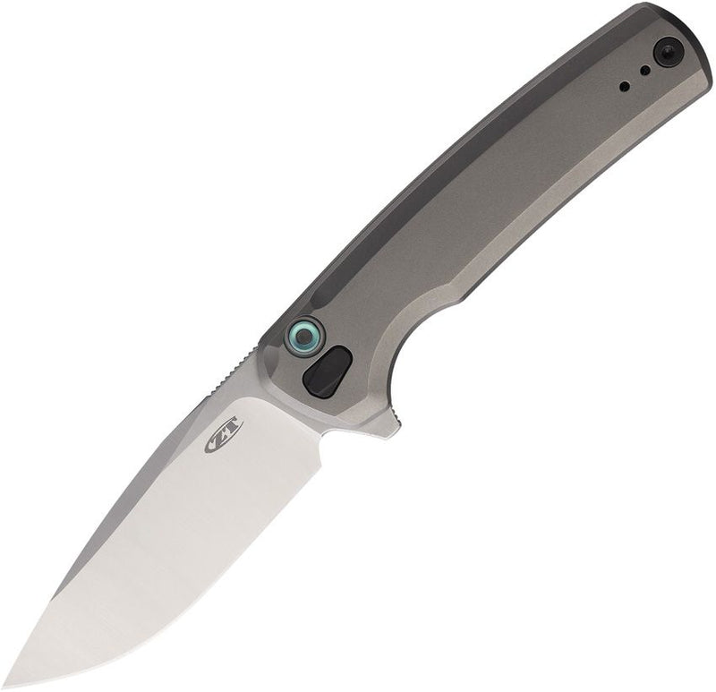 Zero Tolerance 0044 Button Lock Ti Folding Knife [0044]