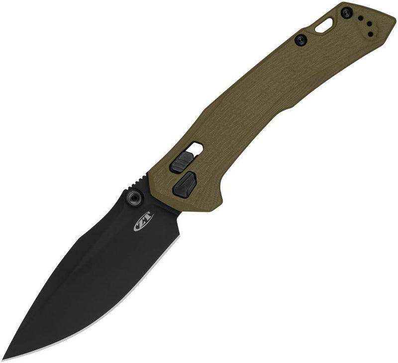 Zero Tolerance Duralock Olive G10 Folding Knife [ZT0203]