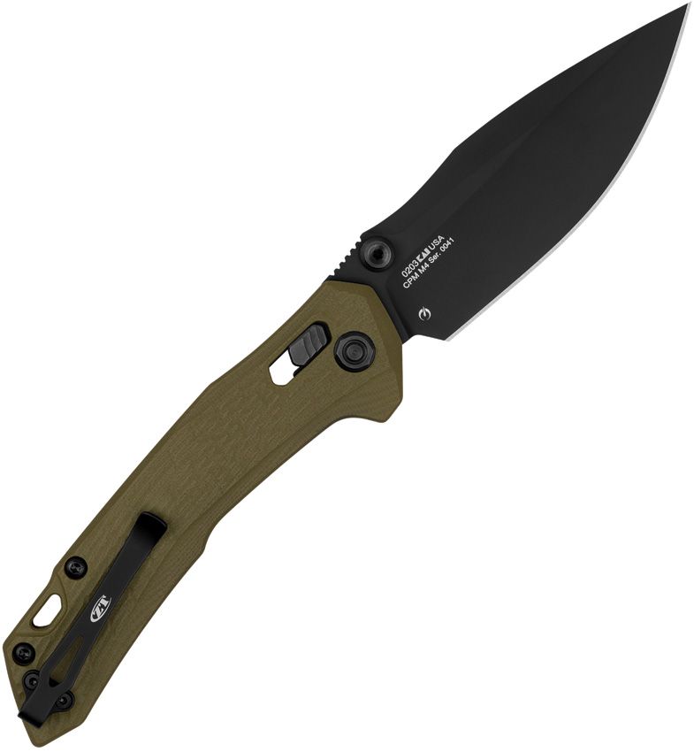 Zero Tolerance Duralock Olive G10 Folding Knife [ZT0203]
