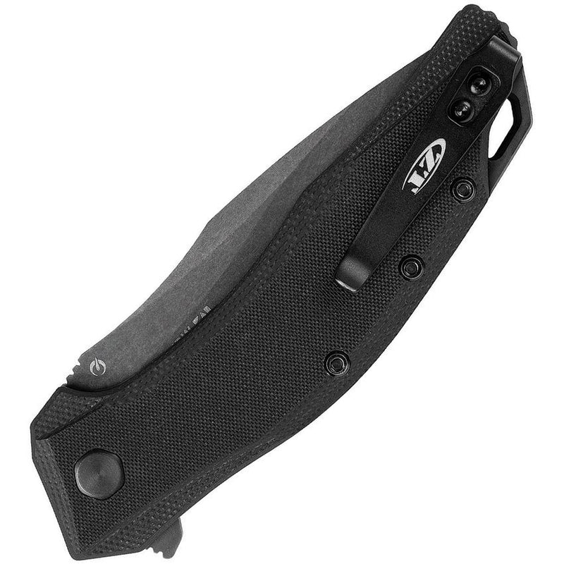 Zero Tolerance Model 0357 Linerlock A/O BW Folding Knife [ZT 0357BW]