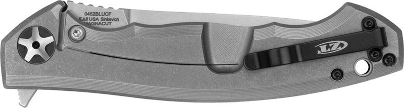 Zero Tolerance Large Sinkevich Framelock CF Folding Knife [0452BLUCF]