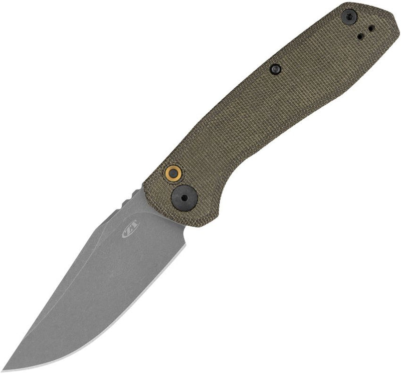 Zero Tolerance Auto 0512 Button Lock Olive Automatic Knife [0512OL]