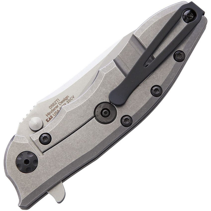 Zero Tolerance Hinderer Slicer Framelock Folding Knife [0562TI]
