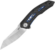 Zero Tolerance 0762 Sub Carbon Fiber (3.4" Stonewashed & Satin 20CV) Folding Knife [762] - product view 1