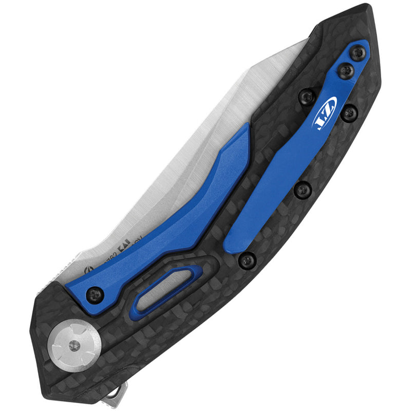 Zero Tolerance 0762 Sub Carbon Fiber (3.4" Stonewashed & Satin 20CV) Folding Knife [762] - product view 2