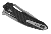 Zero Tolerance Original Carbon Fiber & Steel (3.25" Stonewashed 20CV) Folding Knife [990] - product view 5