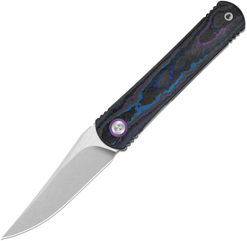 Kizer Feist 3 Framelock Camo CF Folding Knife [ZX-3499.3A2]