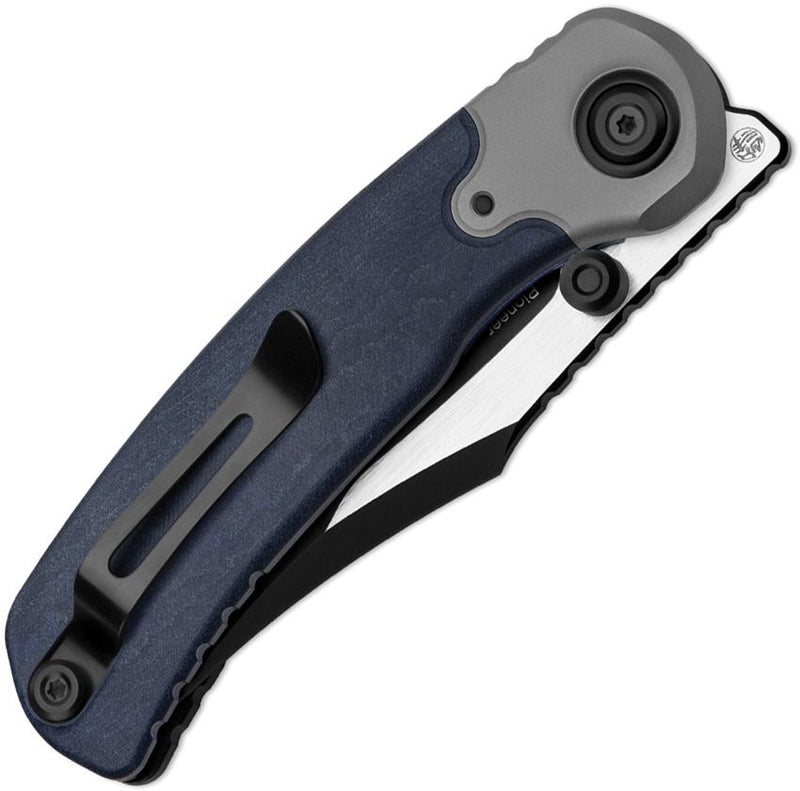 Kizer Pioneer Linerlock Blue Canyon Folding Knife [ZX-FK03A2]