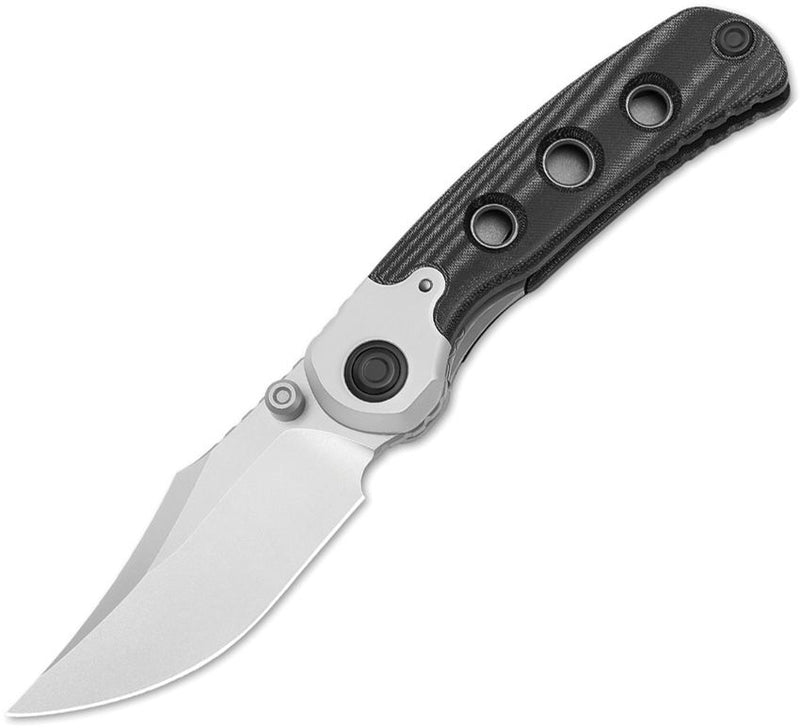 Kizer Pioneer Linerlock Black Mic Folding Knife [ZX-FK03A3]